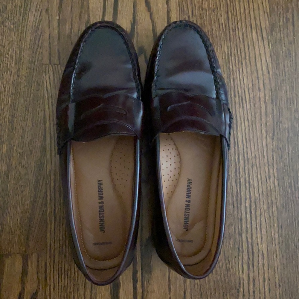 Johnston and Murphy Loafers 10.5 Mens